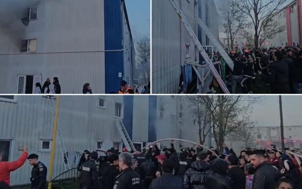 Incendiu la Constanța: 12 persoane, 4 copii, la spital