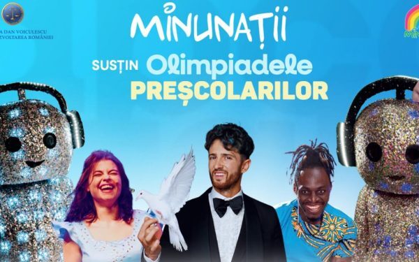 Minunații cântă pentru preșcolarii olimpici: Concert-eveniment