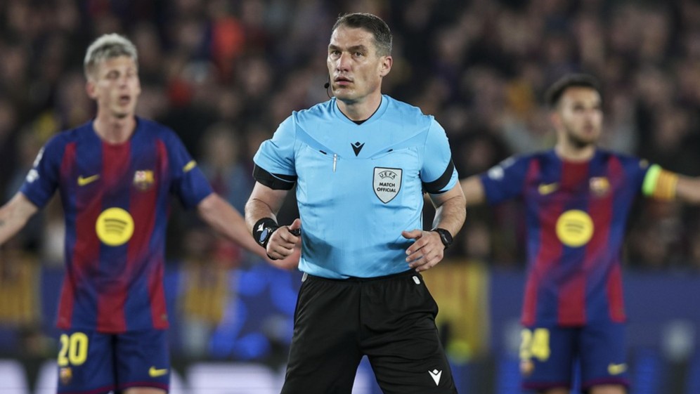 Situația lui Istvan Kovacs, arbitrul român, s-ar putea complica serios după meciul Barcelona – Atletico Madrid din Liga Campionilor