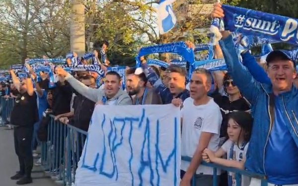 Craiova, în febră: Mii de fani scandază înainte de derby-ul cu Rapid