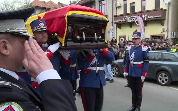 Vicepreședintele Galatei, copleșit de durere la înmormântarea lui Lucescu