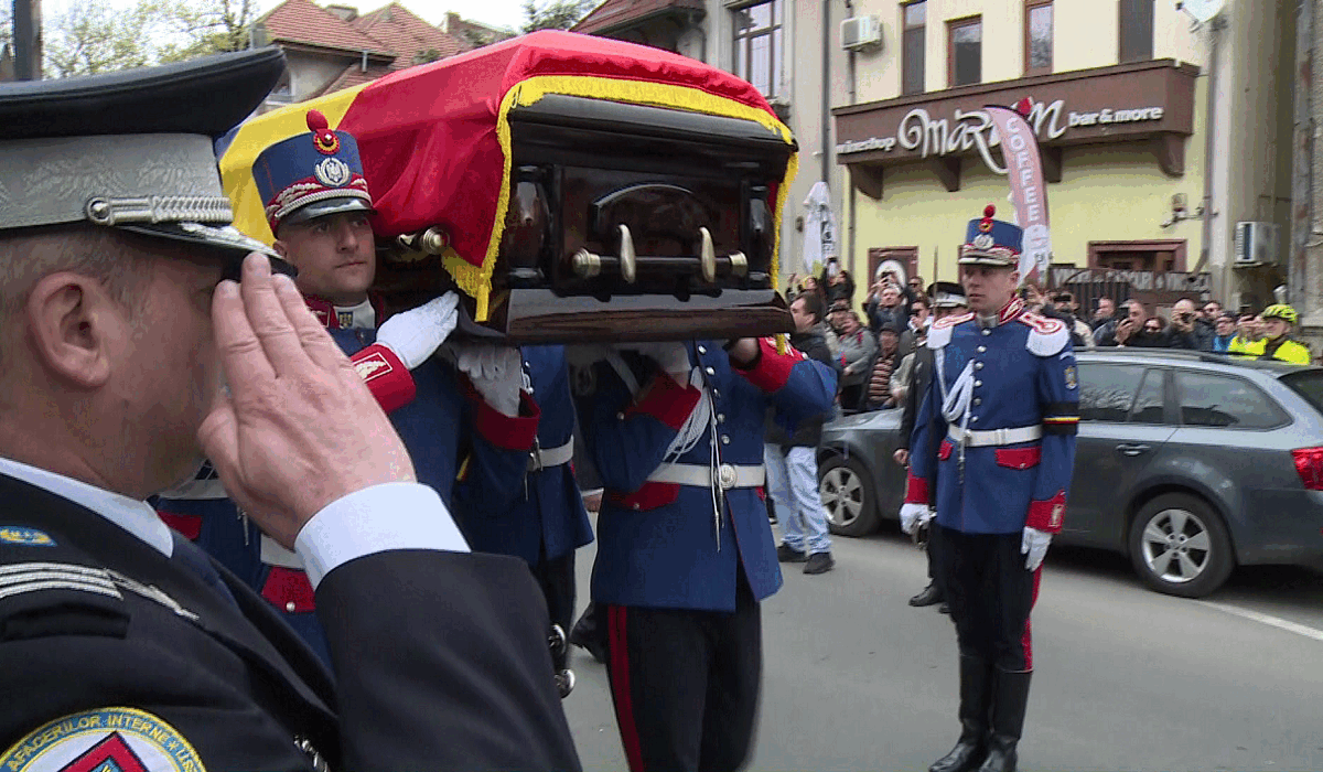 Vicepreședintele Galatei, copleșit de durere la înmormântarea lui Lucescu