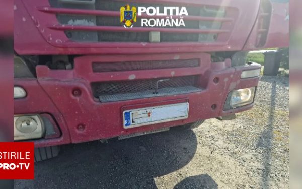 Șofer din Bihor prins! A acoperit numerele să scape de taxă. Ce pățește
