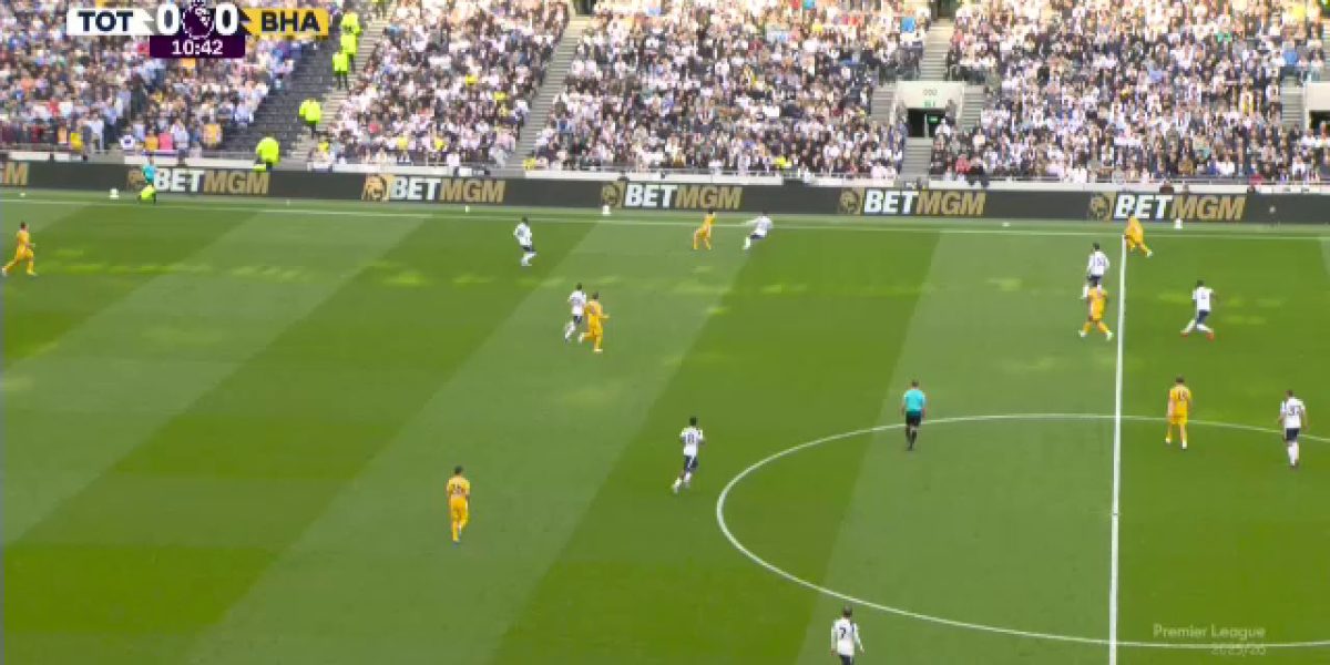 ACUM: Tottenham – Brighton, 0-0 pe VOYO. Drăgușin pe bancă