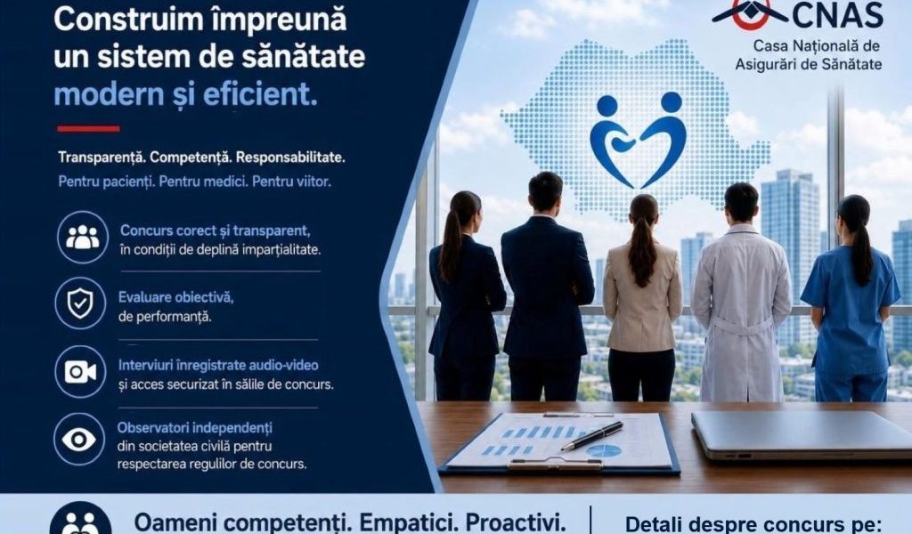 Șefi la evaluare: CNAS promite concurs corect, fără „ingerințe politice”