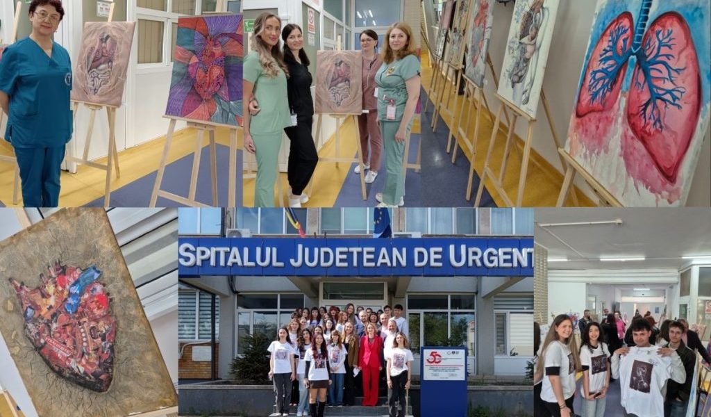 Cromatism și viață: Expoziție-șoc la Spitalul Județean Buzău despre fragilitate