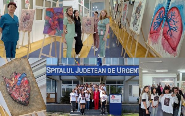 Cromatism și viață: Expoziție-șoc la Spitalul Județean Buzău despre fragilitate