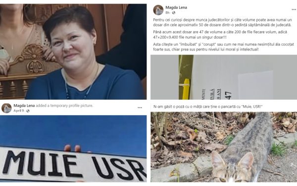 Judecătoare, ieșiri șocante: Bolojan, „nesimțit”, USR, „muie”!