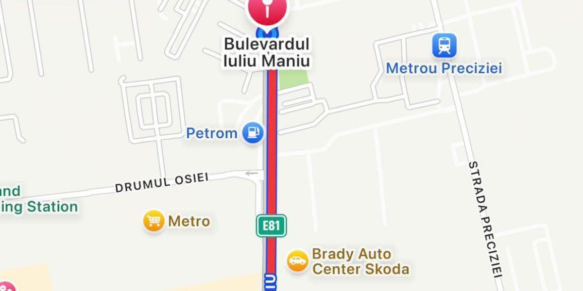 Blocaj la intrarea în București de pe A1: Ce rute ocolitoare au șoferii