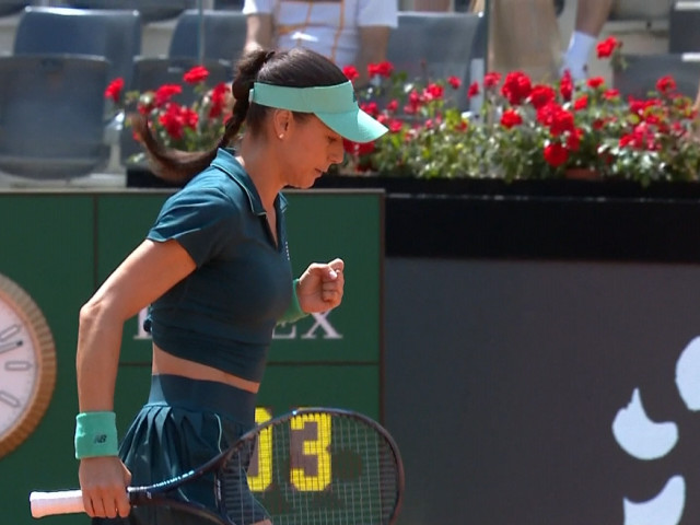 Cîrstea, FURTUNĂ la Roma: 6-1 în primul set cu Ostapenko, LIVE Digi Sport 1
