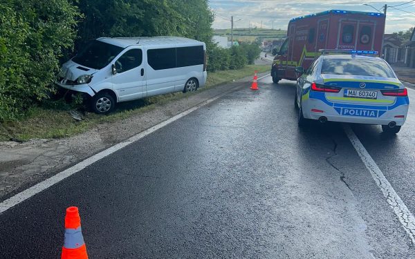 Accident în Sibiu: Cinci persoane, la spital după ce au fost implicate într-un accident rutier