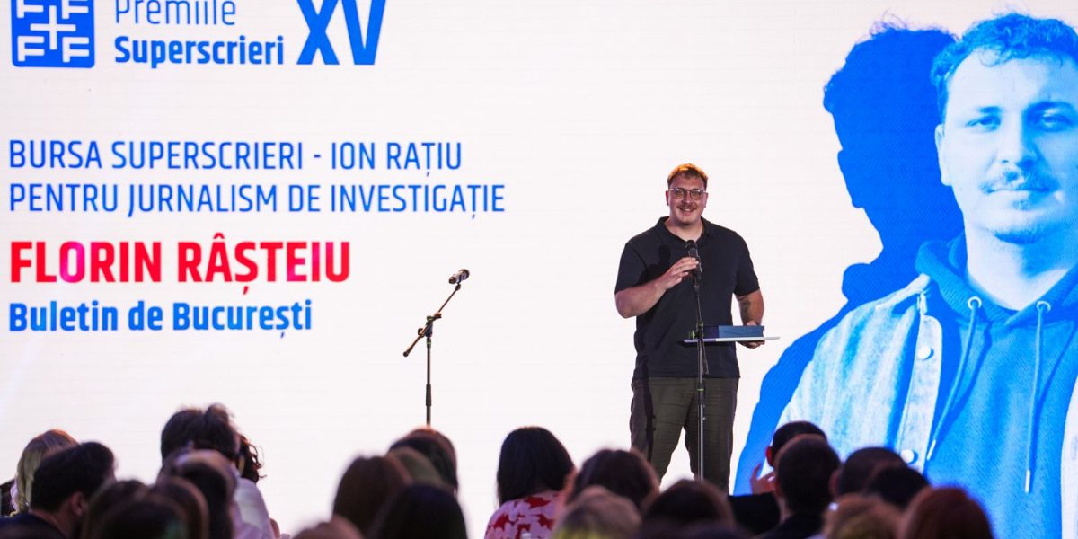 Râșteiu, marele câștigător al Bursei Superscrieri Ion Rațiu, locul 2 pentru BdB