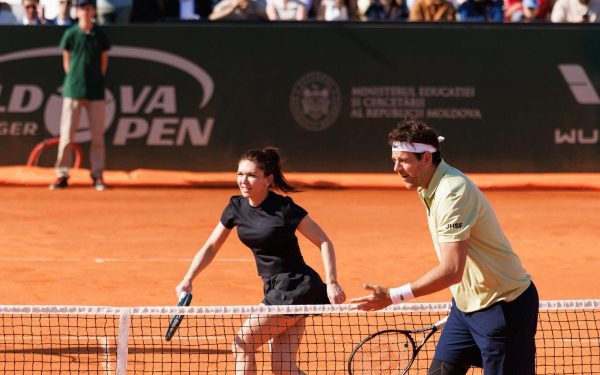 Halep și del Potro, uimiți de centrul de tenis din Moldova: „Un proiect impresionant”
