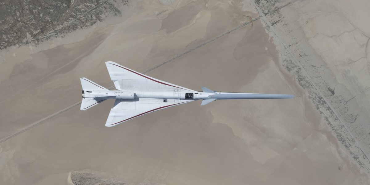 NASA uimește: Noi imagini video spectaculoase cu avionul supersonic X-59 „Quesst”