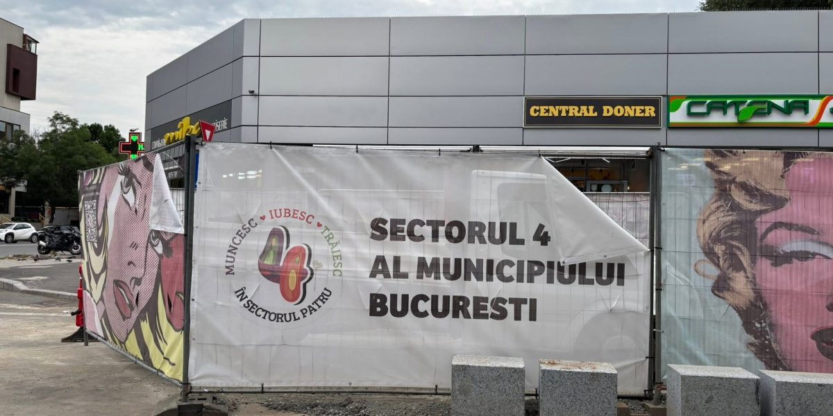 Protest în Tineretului: Sfidare 6,2 mil. euro pentru borduri și mesh-uri