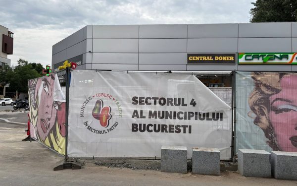 Protest în Tineretului: Sfidare 6,2 mil. euro pentru borduri și mesh-uri