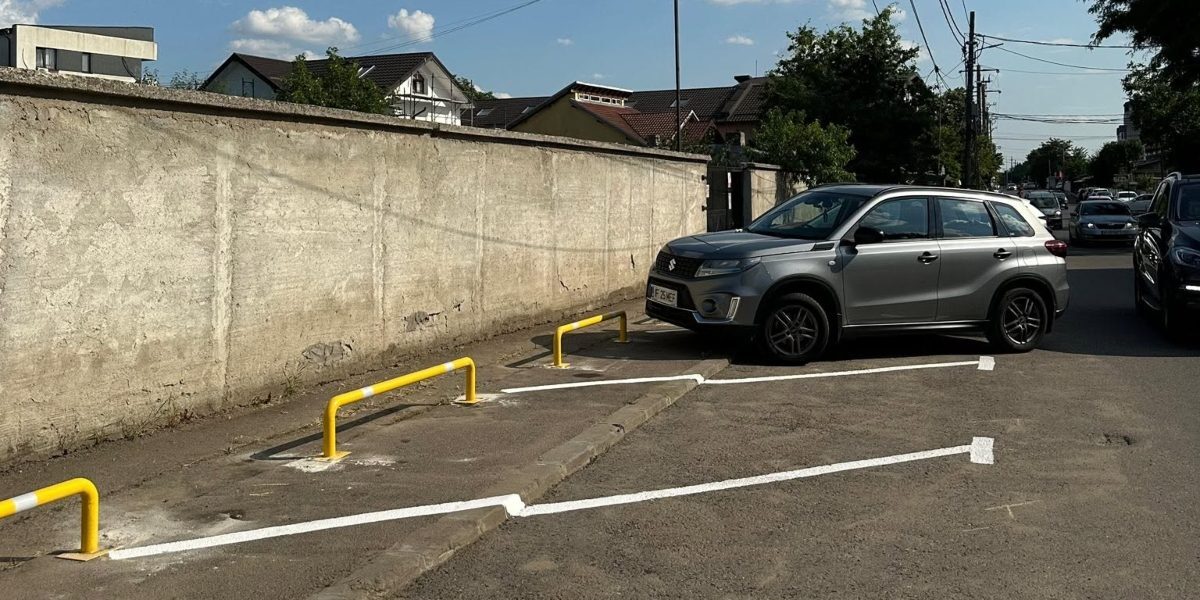 Popești-Leordeni: Parcări pe trotuare, „civilizație” marca Primăriei