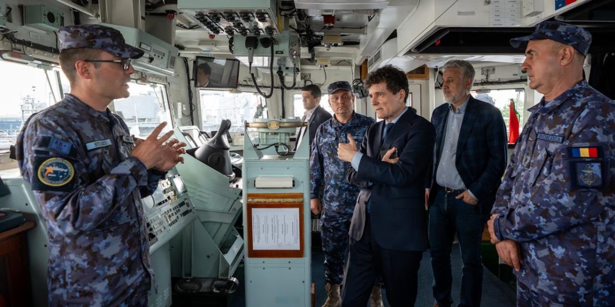 Nicușor Dan la fața locului: NATO, MARE NEAGRĂ, securitate