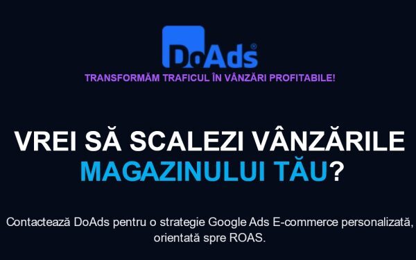 DoAds.ro: 6.000 lei în reclame, recuperat de 4 ori mai mult