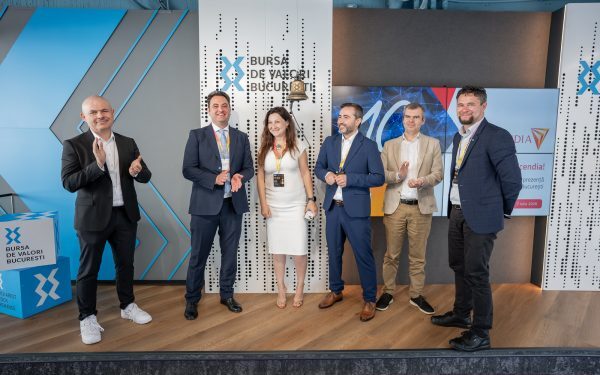 Ascendia: 10 ani pe BVB, aniversare pe bursă