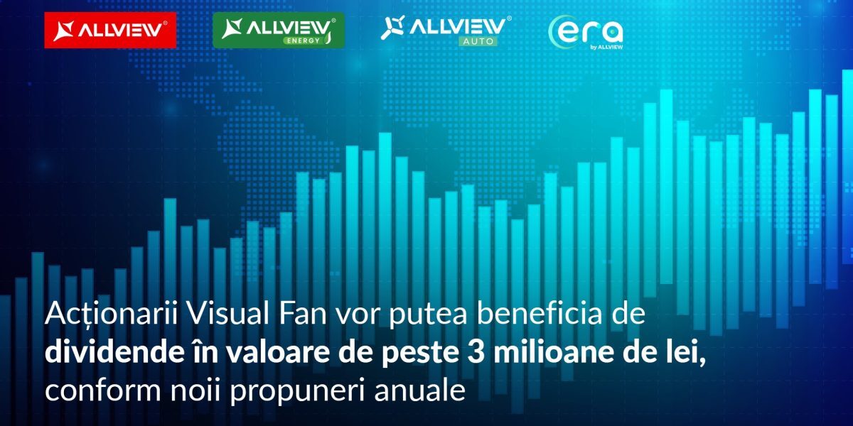 Visual Fan dă peste 3 milioane lei dividende