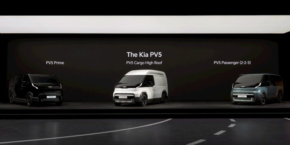 Kia PV5: Dubă electrică, acum pentru toată familia