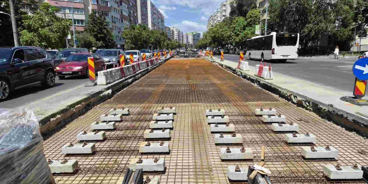 Bulevardul Chișinău: Montaj Final la Șantierul TRAMVAIULUI