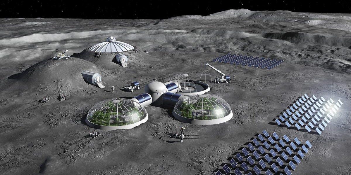 NASA: Bază pe Lună, construcție în 3 ani