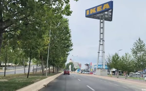 DN1 blocat în București! Pasarela IKEA, închisă pe sensul de ieșire
