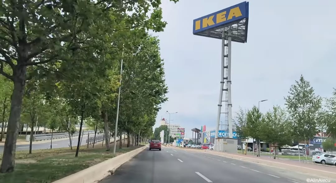 DN1 blocat în București! Pasarela IKEA, închisă pe sensul de ieșire