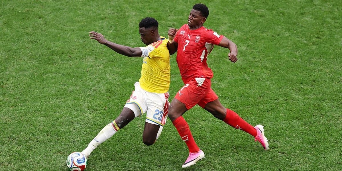 Elveția și Columbia, la egalitate într-un duel intens
