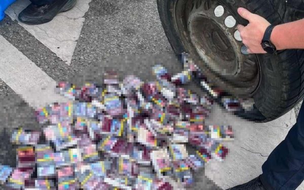 Captură uriașă de țigări: 10.000 ascunse la granița cu Bulgaria