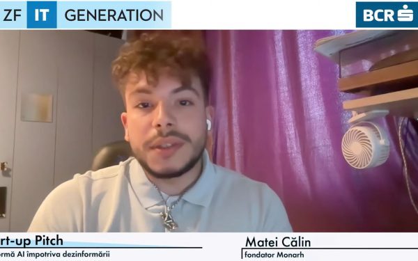 MONARH: Tânărul Matei Călin, 23 ani, singur pe cont propriu cu start-up-ul