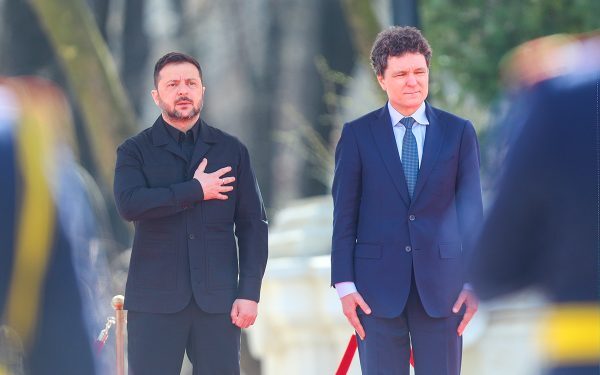 Nicușor Dan în Moldova cu Zelenski, de Ziua Independenței