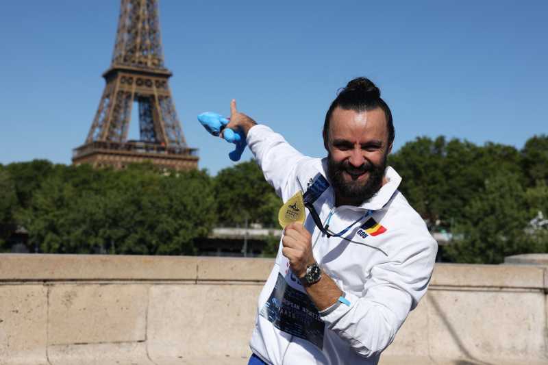 Preda, AUR la Europene! Săritură spectaculoasă de la înălțime