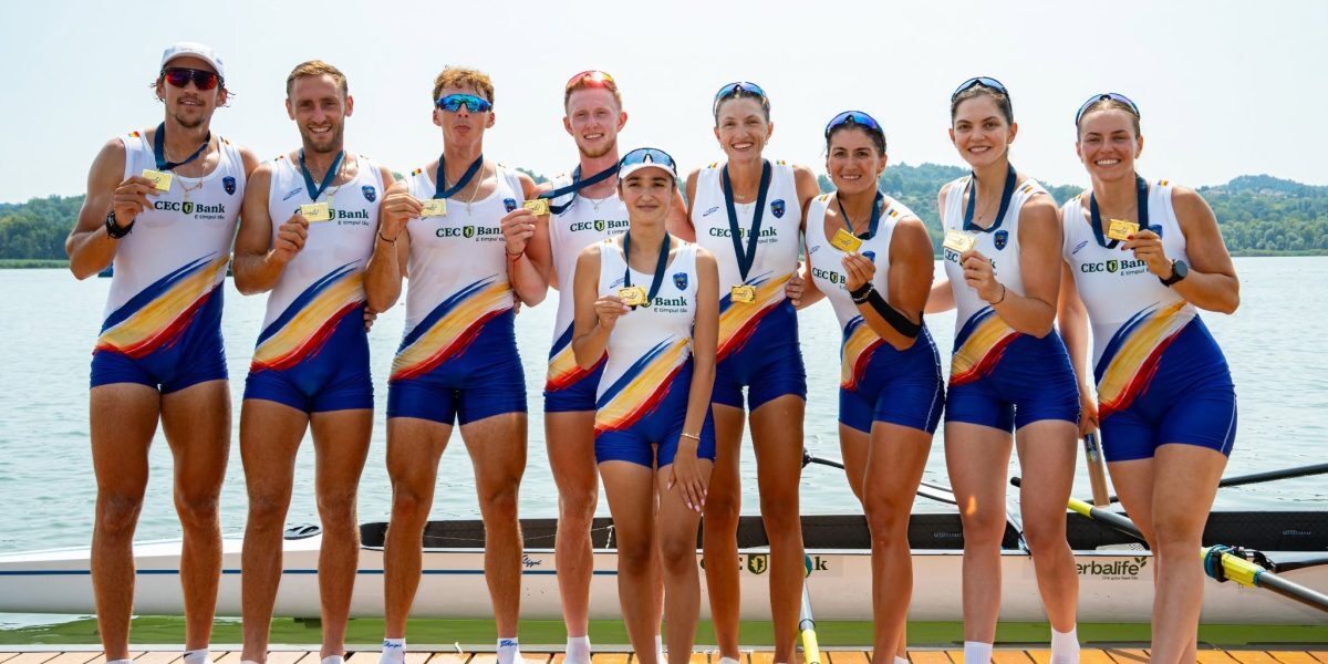 România aurită la Europene! Câte medalii aduc canotorii acasă