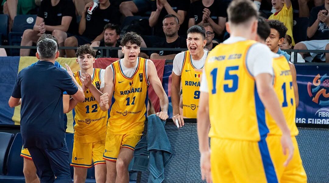 România U16 bate Serbia 75-73 la Europene
