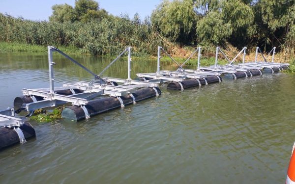 Baraj misterios pe Canalul Musura, la Sulina