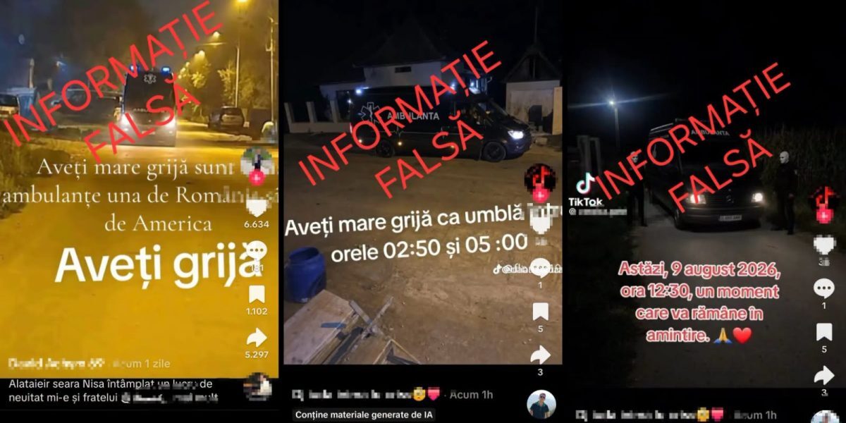 TikTok a cenzurat „Ambulanța Neagră”, șterse toate clipurile