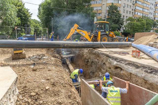 București: 70 km de rețele subterane, modernizate odată cu șina de tramvai
