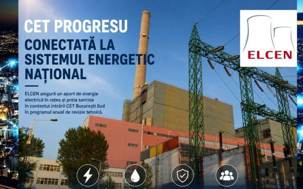 ELCEN: CET Progresu, conectată la SEN