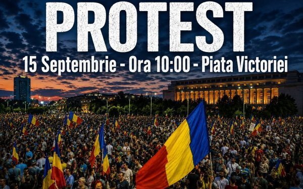 Ciobanii, vânduți AUR? Protestul anti-Bolojan, deturnat de suveraniști