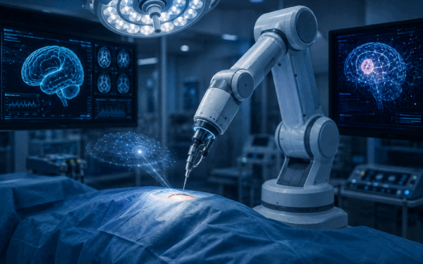 AI revoluționează neurochirurgia: Prima operație pe creier, în premieră mondială