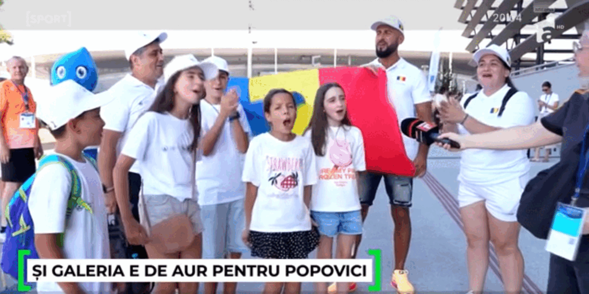 Popovici, un triumf de AUR pentru galeria sportivă