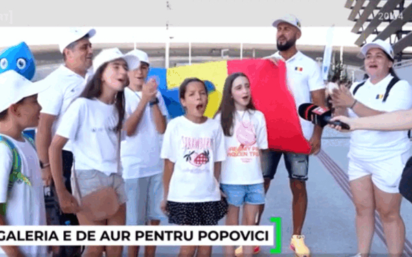 Popovici, un triumf de AUR pentru galeria sportivă