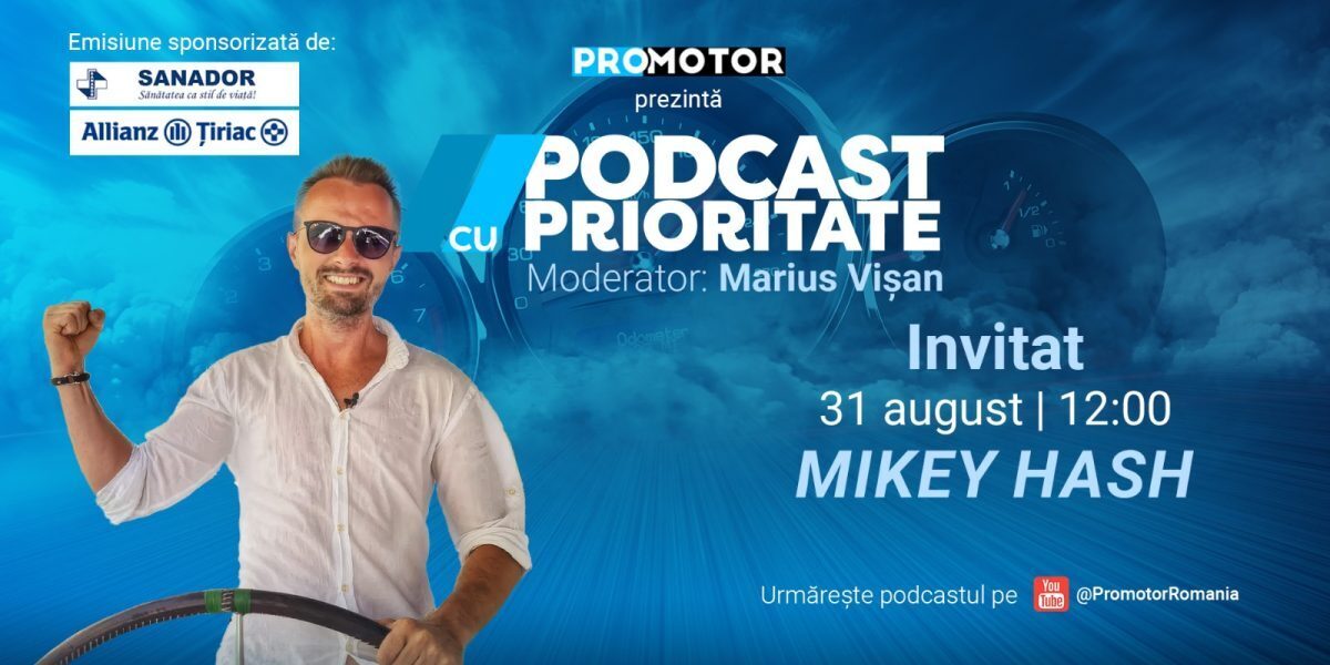 Mikey Hash: De pe ocean, înapoi în România, la Prioritate