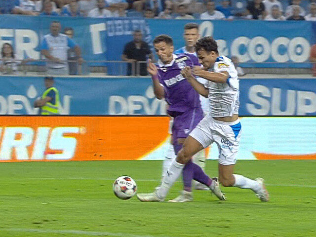 Craiova, penalty controversat în final! Ce arată reluările