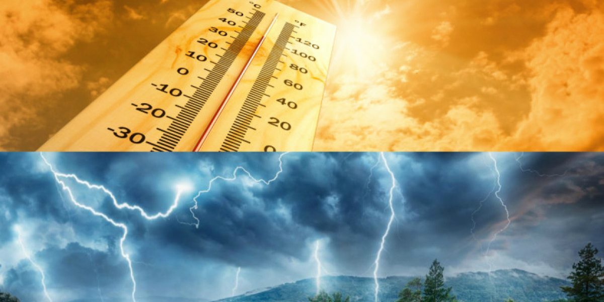 Caniculă, furtuni și vânt: Harta zonelor vizate de cod galben