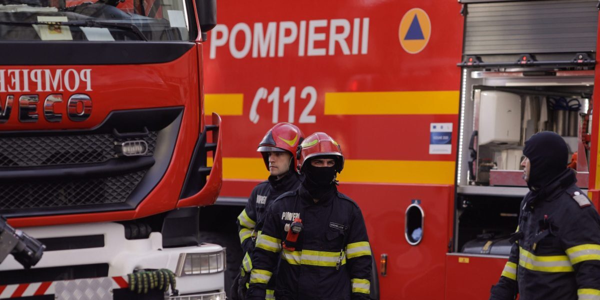 Incendiu la Constanța: Fum dens, RO-Alert emis