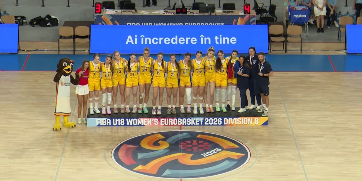România, argint la EuroBasket U18: A revenit în Divizia A